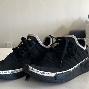 Adidas NMB_R1 Black Tape Logo